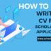 How to Write a CV for Scholarship Application 2022 ?