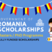 Romanian Government Scholarships for International Students 2024/2025