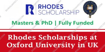 Rhodes Scholarships at Oxford University 2025 in UK (Fully Funded)